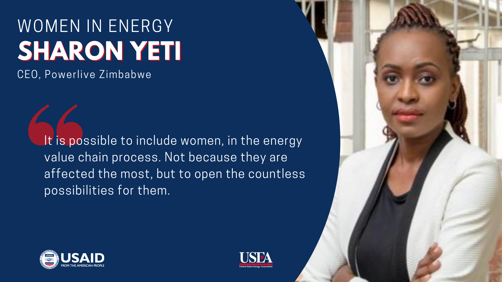 Women in Energy: Sharon Yeti, USEA