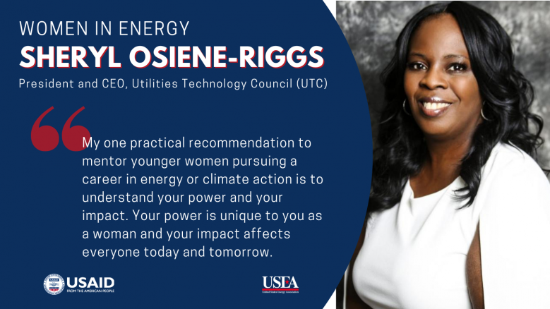 Sheryl Riggs Women in Energy August 2022